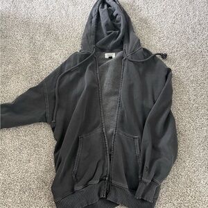 American Eagle Outfitters Charcoal Hoodie